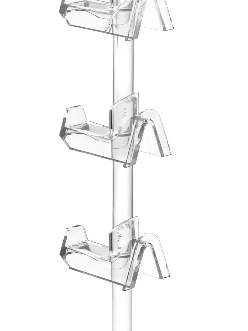 NEW Mooca Clear 5-Tier Acrylic Stand For Glasses Sunglasses Home Sz 14